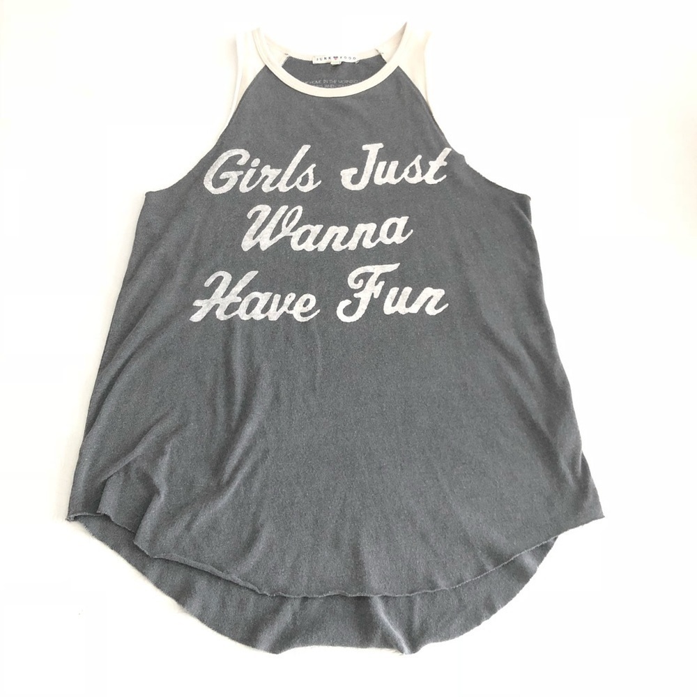 Junk Food 'Girls Just Wanna Have Fun' Sleeveless